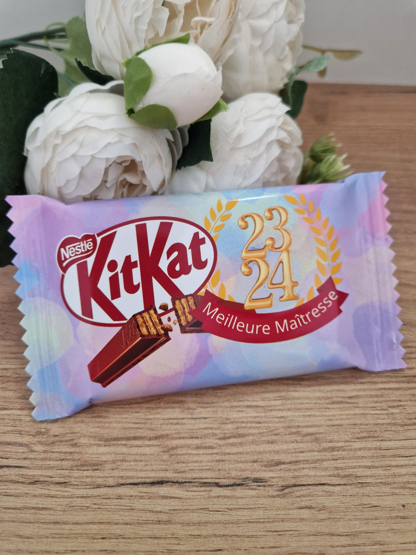 Mini kit kat personnalisée