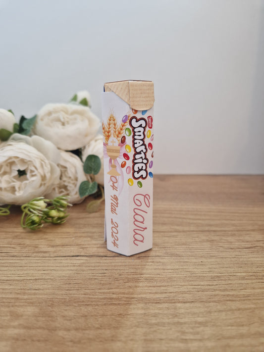 Smarties tube personnalisée