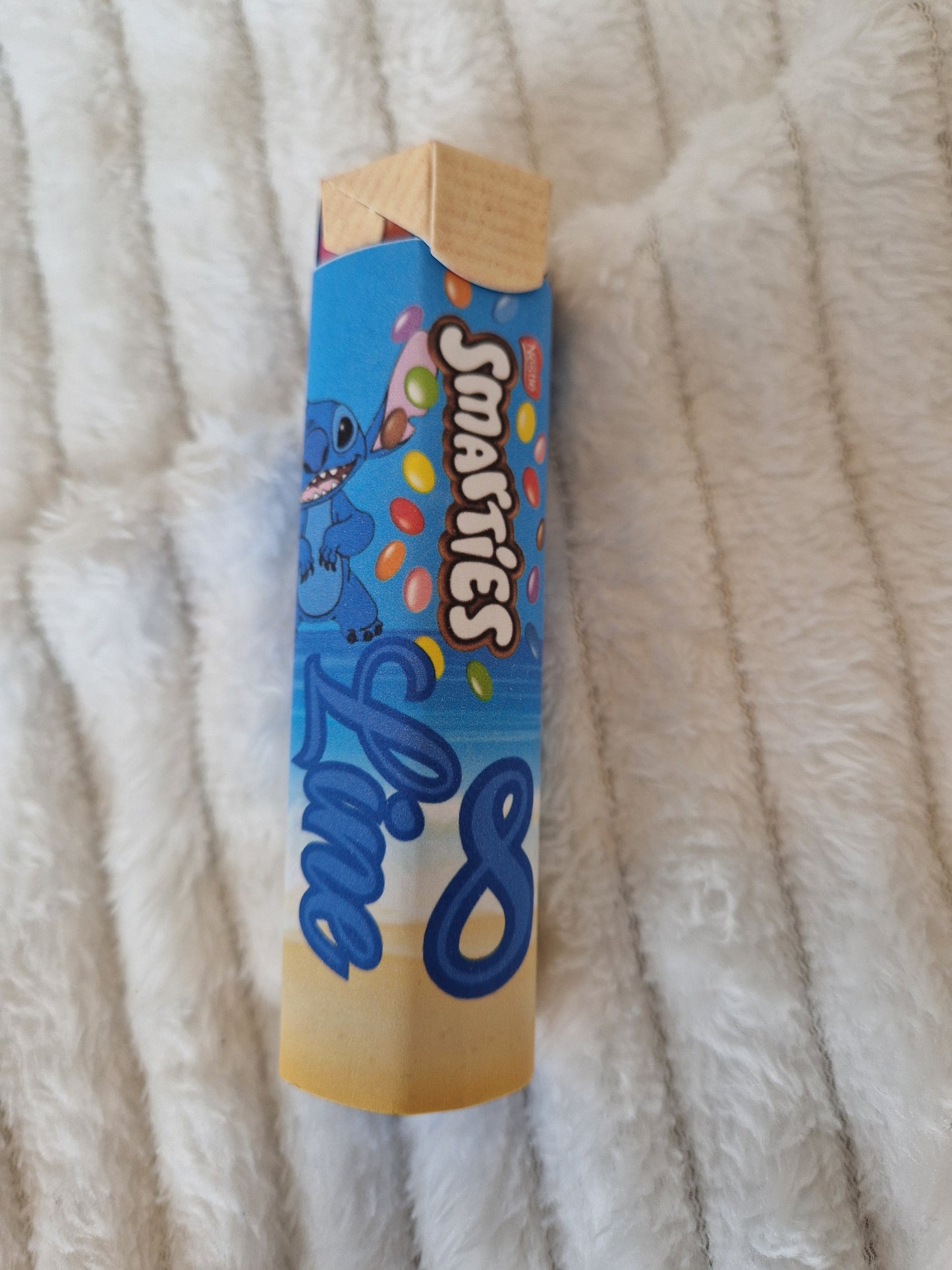 Smarties tube personnalisée